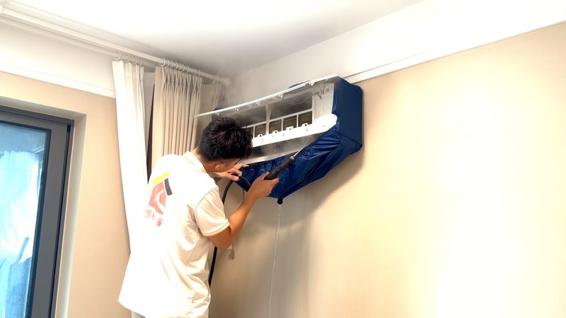 武汉家电清洗服务现场